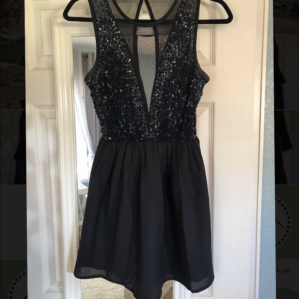 Black Sparkle Dress